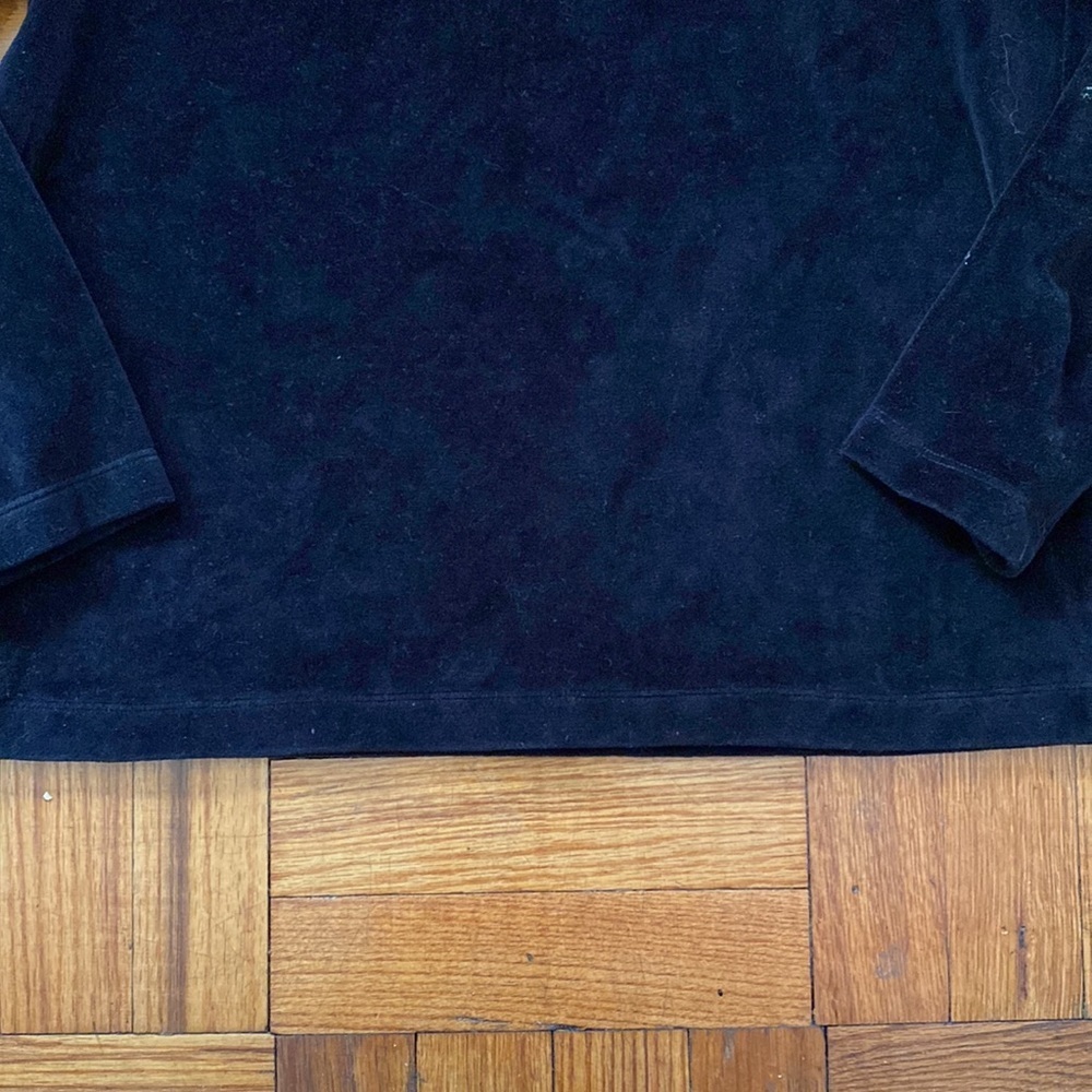 vintage polo ralph lauren petite black sweater size: P/S - Picture 4 of 8